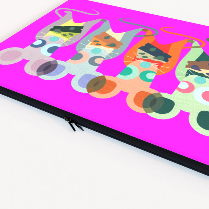 Laptop Skin - Mice on Pink - printonitshop