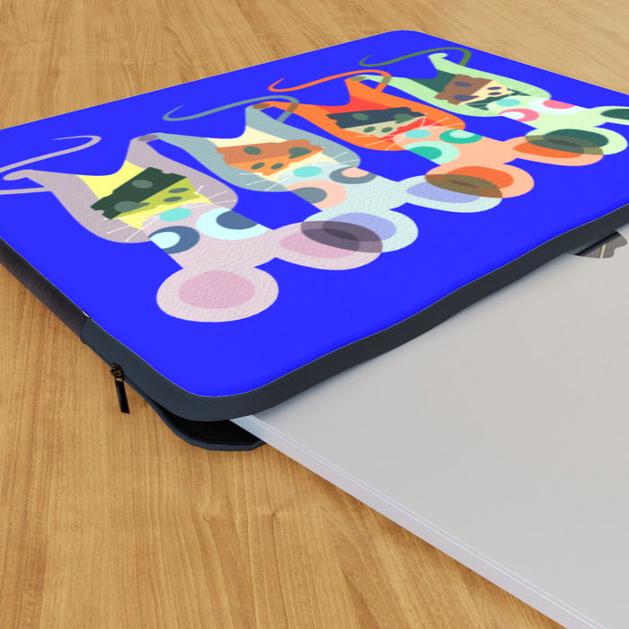 Laptop Skin - Mice on Blue - printonitshop