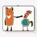 Laptop Skin - Fox and Chicken - printonitshop