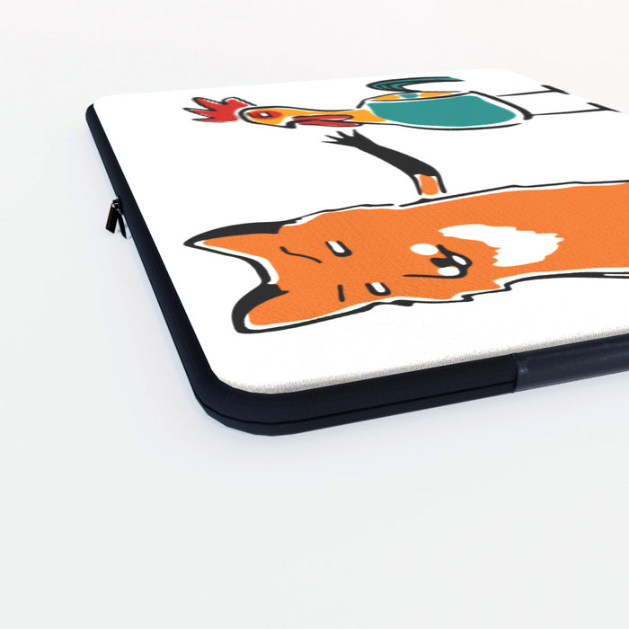 Laptop Skin - Fox and Chicken - printonitshop