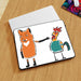 Laptop Skin - Fox and Chicken - printonitshop