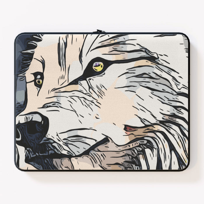 Laptop Skin - Digital Wolf - printonitshop