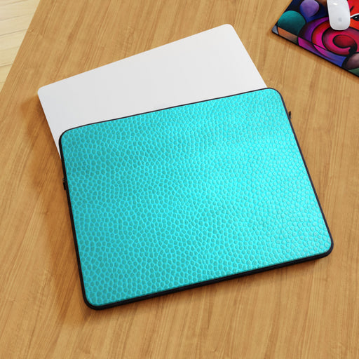 Laptop Skin- Textured Turquoise - printonitshop