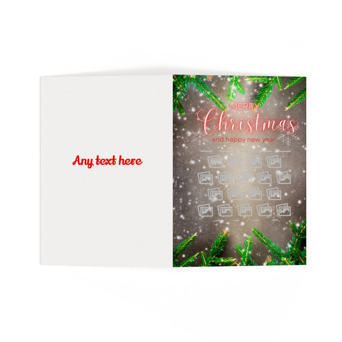 Christmas Cards - Personalised - Design A - Print On It