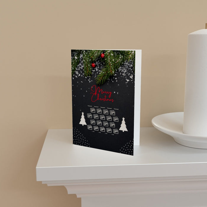 Christmas Cards - Personalised - Design F - Print On It