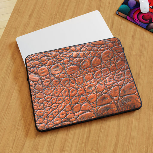 Laptop Skin - Brown Croc - printonitshop