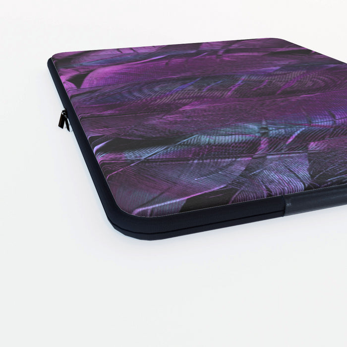 Laptop Skin - Purple Feathers - printonitshop