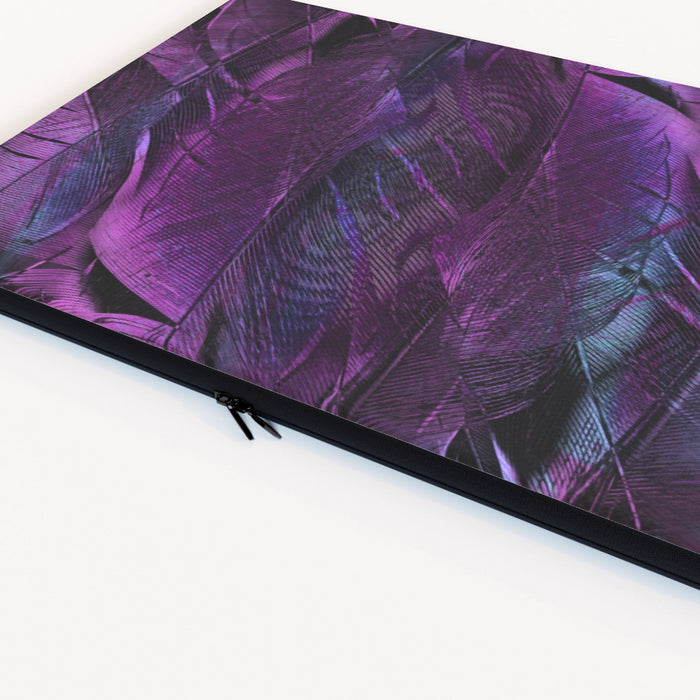 Laptop Skin - Purple Feathers - printonitshop