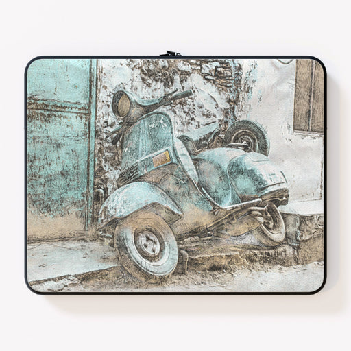 Laptop Skin - Classic Scooter - printonitshop