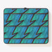 Laptop Skin - Abstract Waves Blue/Green - printonitshop