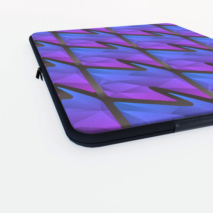 Laptop Skin - Abstract Waves Blue/Purple - printonitshop