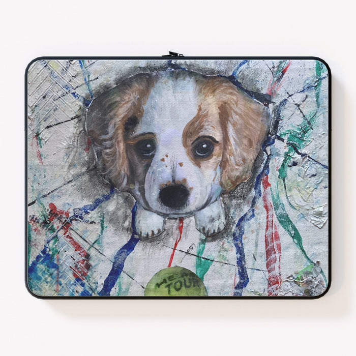 Laptop Skin - Puppy Love - CJ Designs - printonitshop