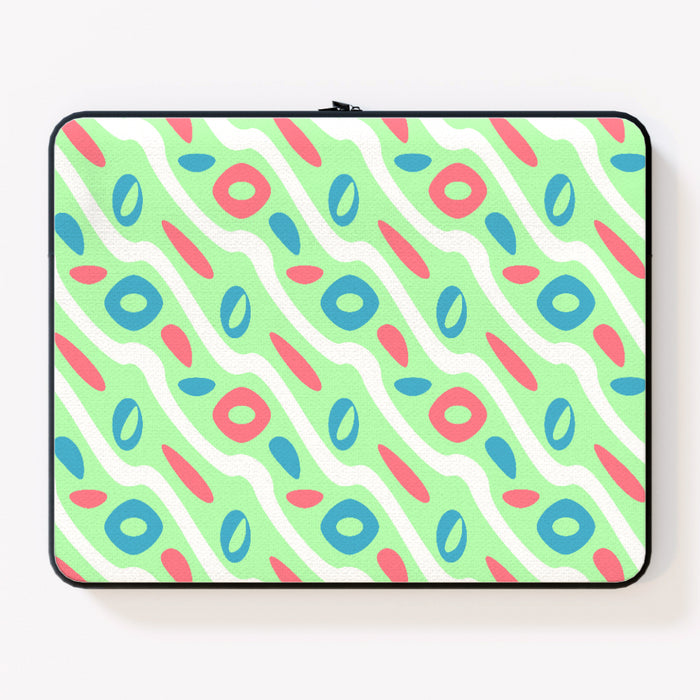 Laptop Skin - Green Pattern - printonitshop