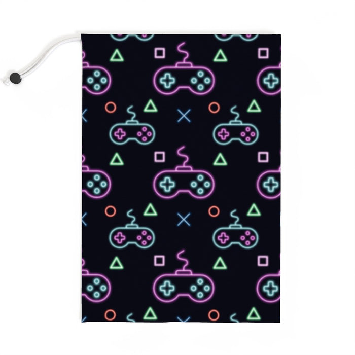 Jumbo Santa Sack - Gaming Neon Black - Print On It