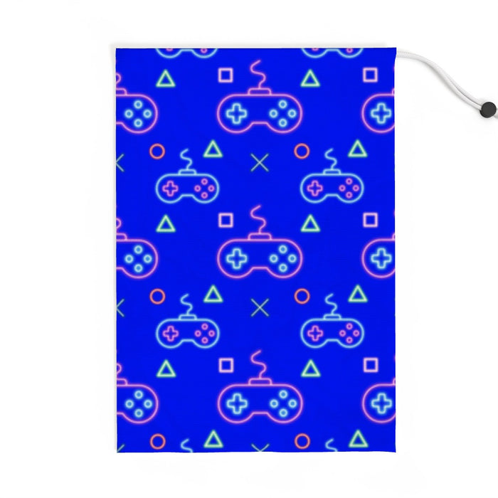 Jumbo Santa Sack - Gaming Neon Blue - Print On It