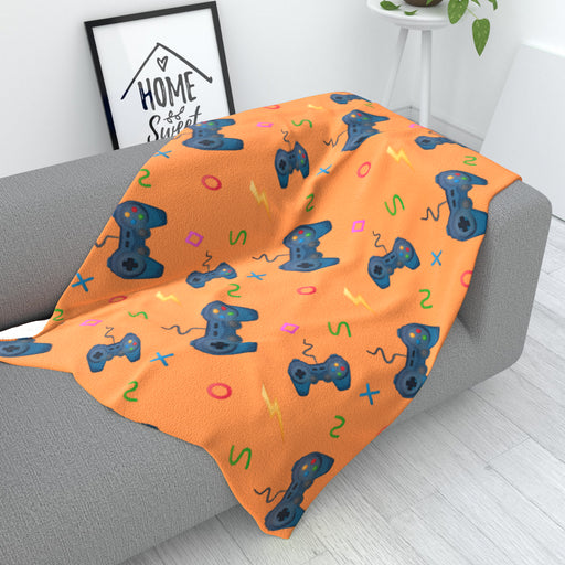 Blanket - Pale Orange Gaming - printonitshop