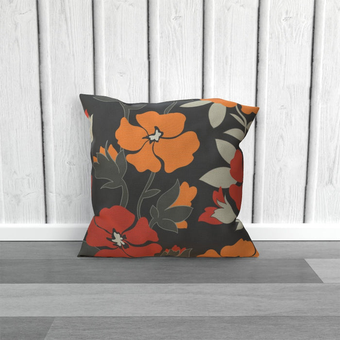 Cushions - Orange Flowers - printonitshop