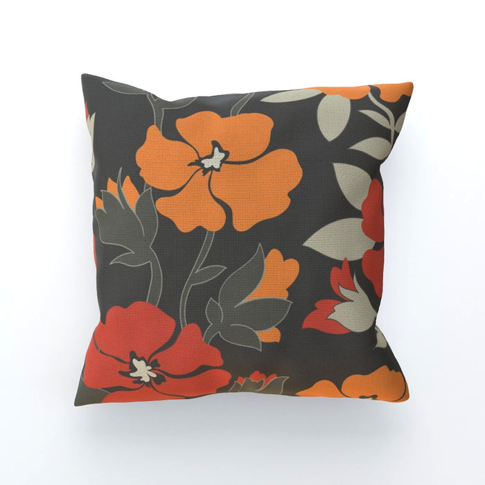 Cushions - Orange Flowers - printonitshop