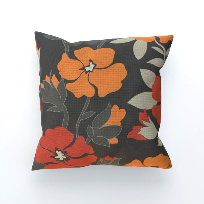 Cushions - Orange Flowers - printonitshop