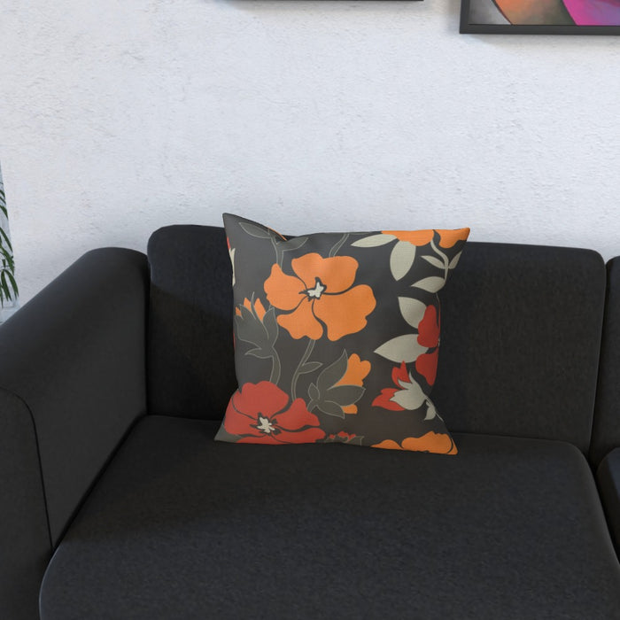 Cushions - Orange Flowers - printonitshop