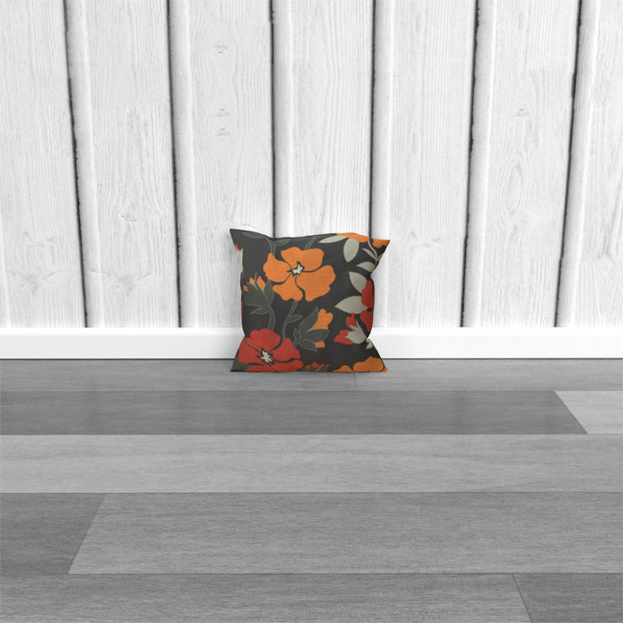 Cushions - Orange Flowers - printonitshop