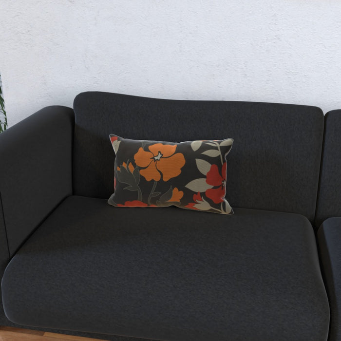 Cushions - Orange Flowers - printonitshop