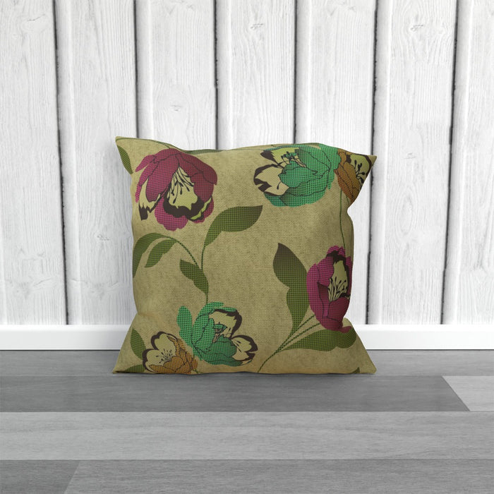 Cushions - Dot Work Flowers - printonitshop