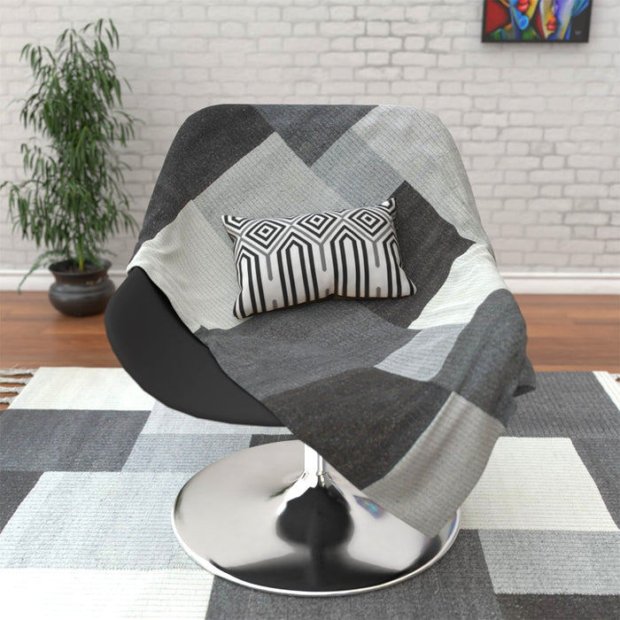 Cushions - Black and White Structure - printonitshop