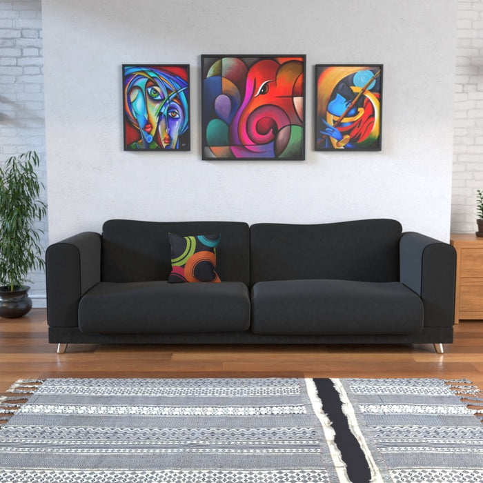 Cushions - Abstract Cicles - printonitshop