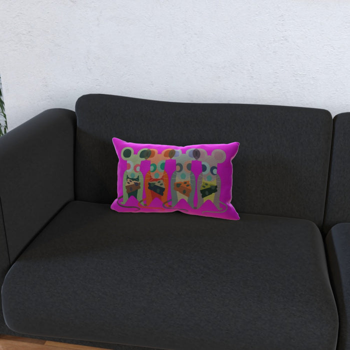 Cushions - Mice on Pink - printonitshop