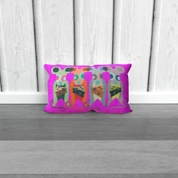 Cushions - Mice on Pink - printonitshop