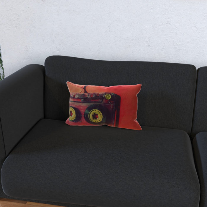 Cushions - Cassette Red - printonitshop