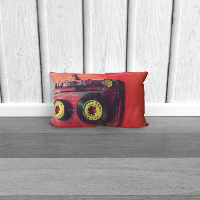 Cushions - Cassette Red - printonitshop