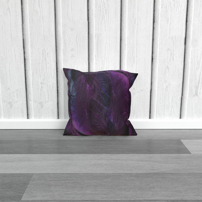 Cushions - Purple Feathers - printonitshop
