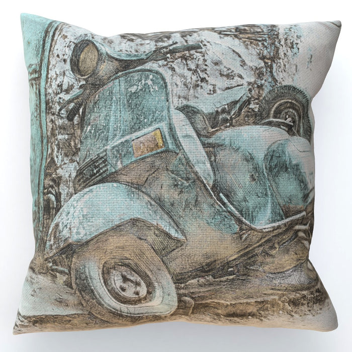 Cushions - Classic Scooter - printonitshop