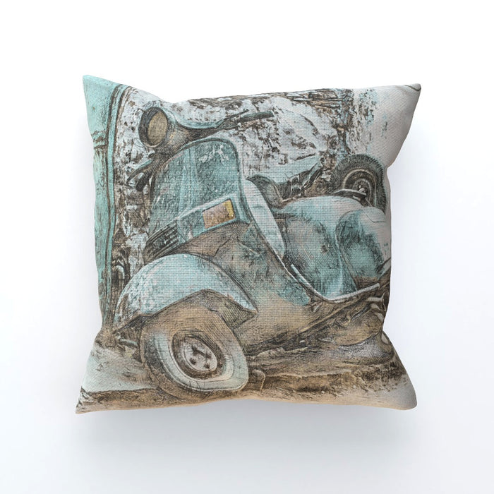 Cushions - Classic Scooter - printonitshop