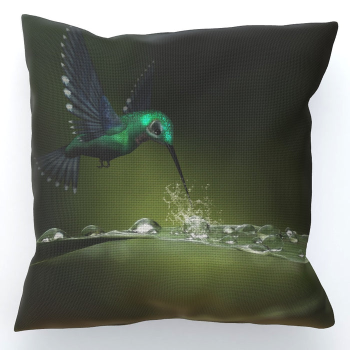 Cushions - Hummingbird Feeding - printonitshop