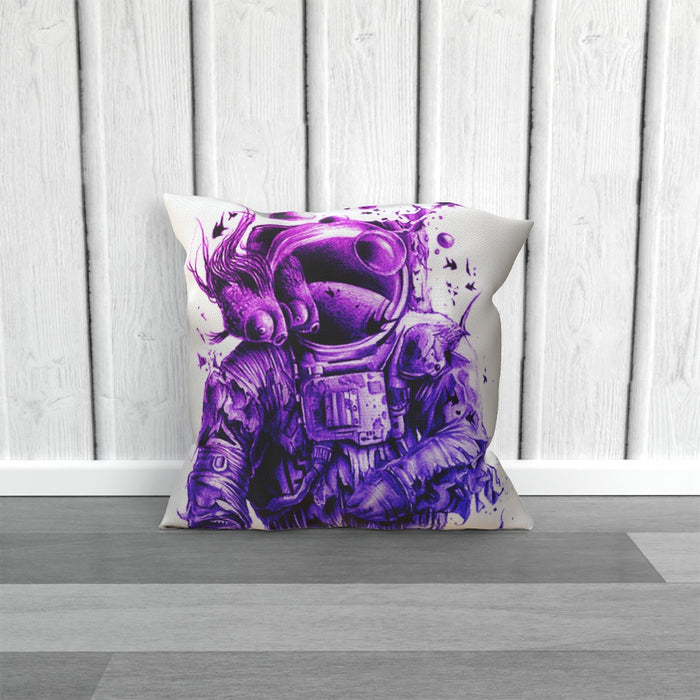 Cushions - Aqua Spaceman - printonitshop