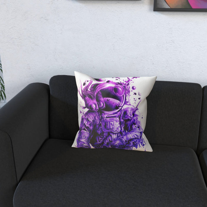 Cushions - Aqua Spaceman - printonitshop