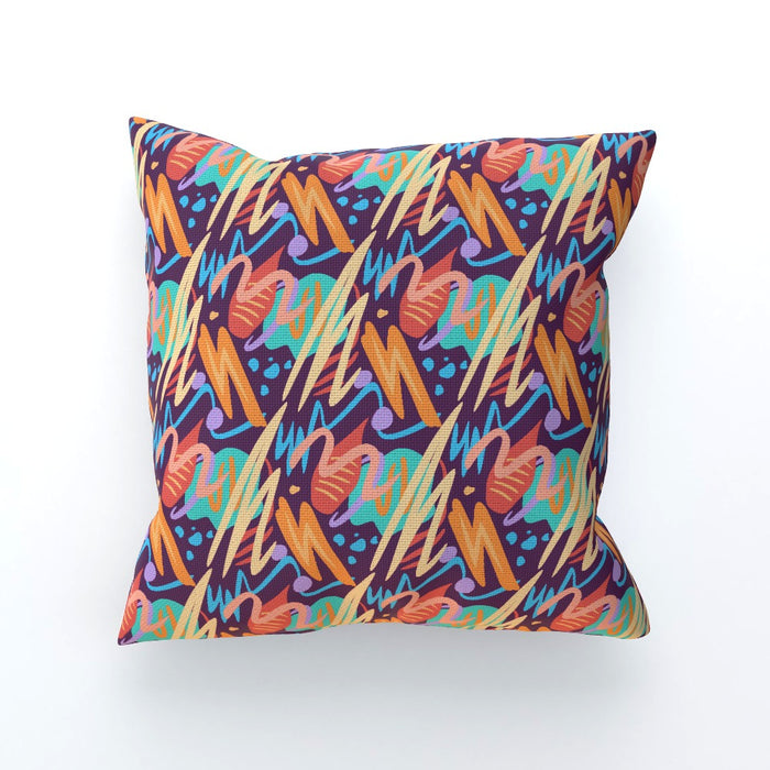 Cushions - Doodle Purple - printonitshop