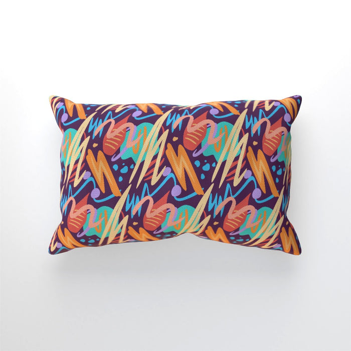 Cushions - Doodle Purple - printonitshop