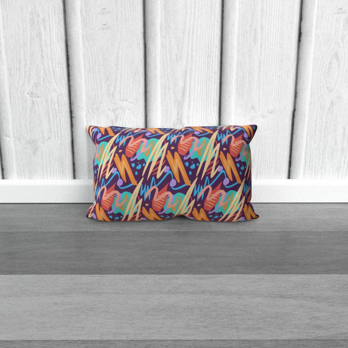 Cushions - Doodle Purple - printonitshop