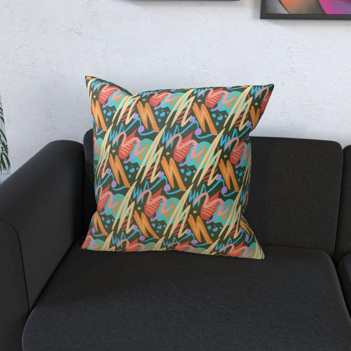 Cushions - Doodle Green - printonitshop