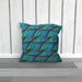 Cushions - Abstract Waves Blue / Green - printonitshop