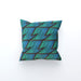 Cushions - Abstract Waves Blue / Green - printonitshop