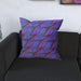 Cushions Abstract Waves Blue / Purple - printonitshop