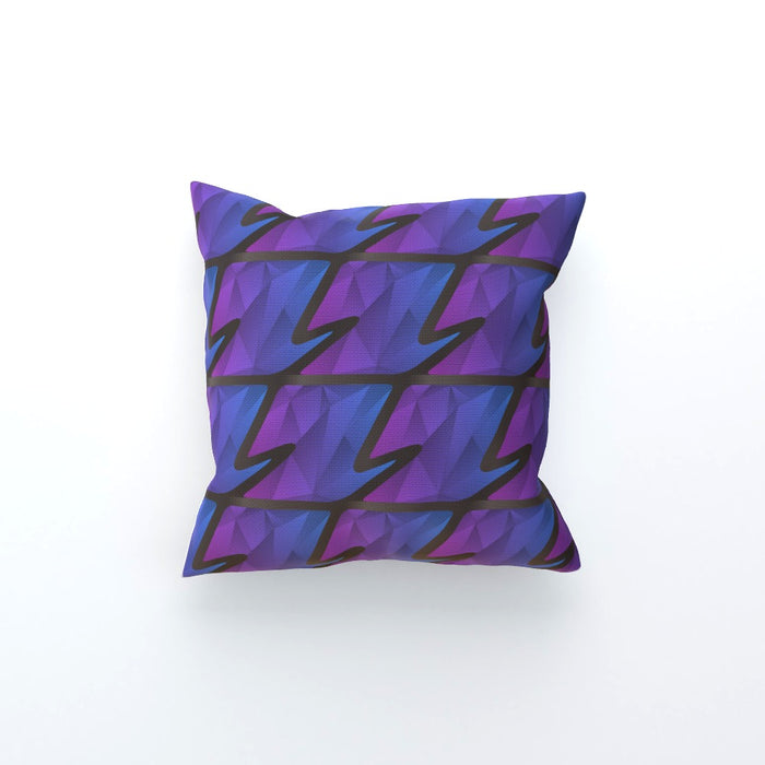 Cushions Abstract Waves Blue / Purple - printonitshop