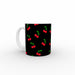 11oz Ceramic Mug - Black Cherries - printonitshop