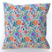Cushions - Very Floral Blue - printonitshop