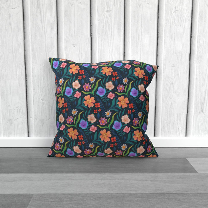 Cushions - Very Floral Dark - printonitshop